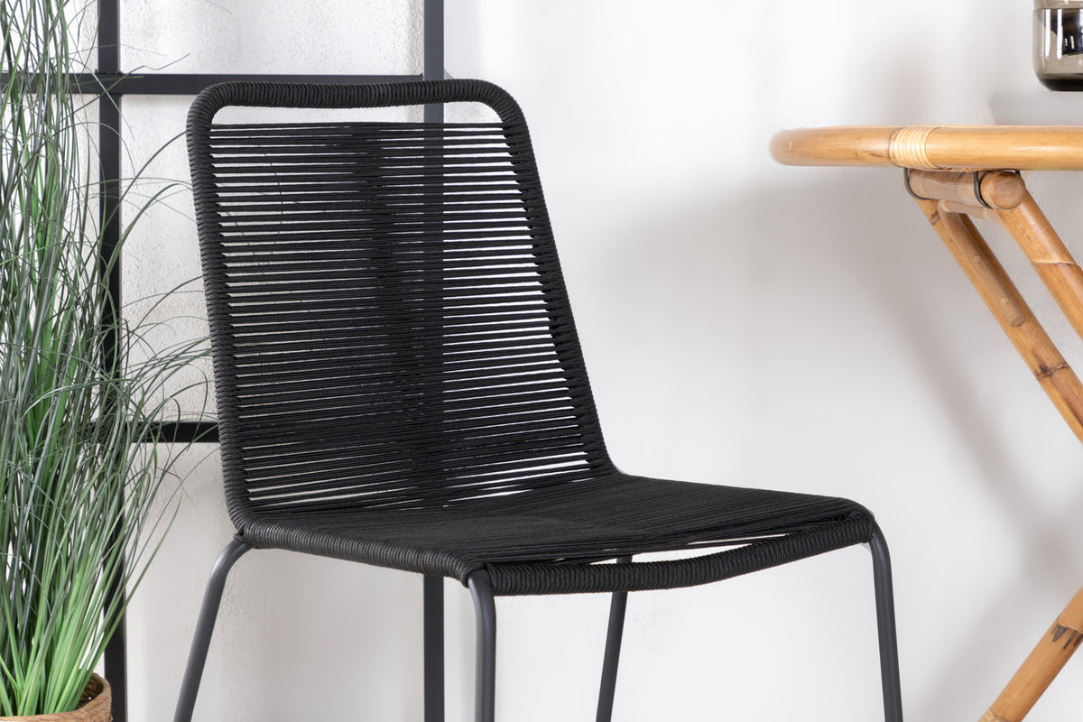 Cane Cafebord ⌀80 + Matstolar 2-pack
