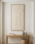 Victoria Relief Väggdekor – Beige 02