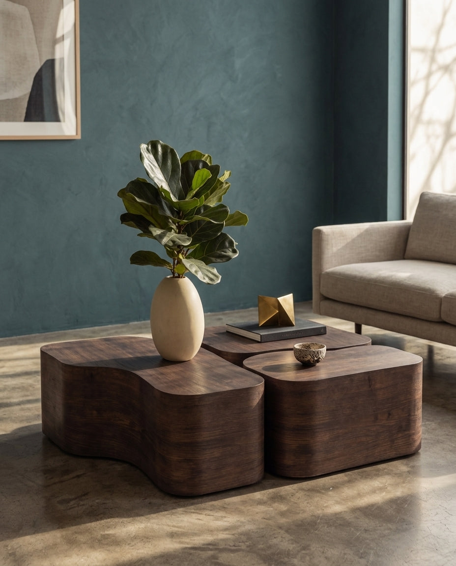 Nordland Soffbord 3-pack – Mocca