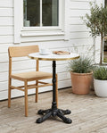 Bistrobord – Vit / Svart
