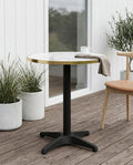 Bistro Cafebord – Vit / Svart