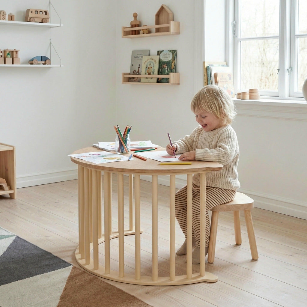 Multifunktionaler Schaukel LUNO 5-in-1 – Natura – BusyKids