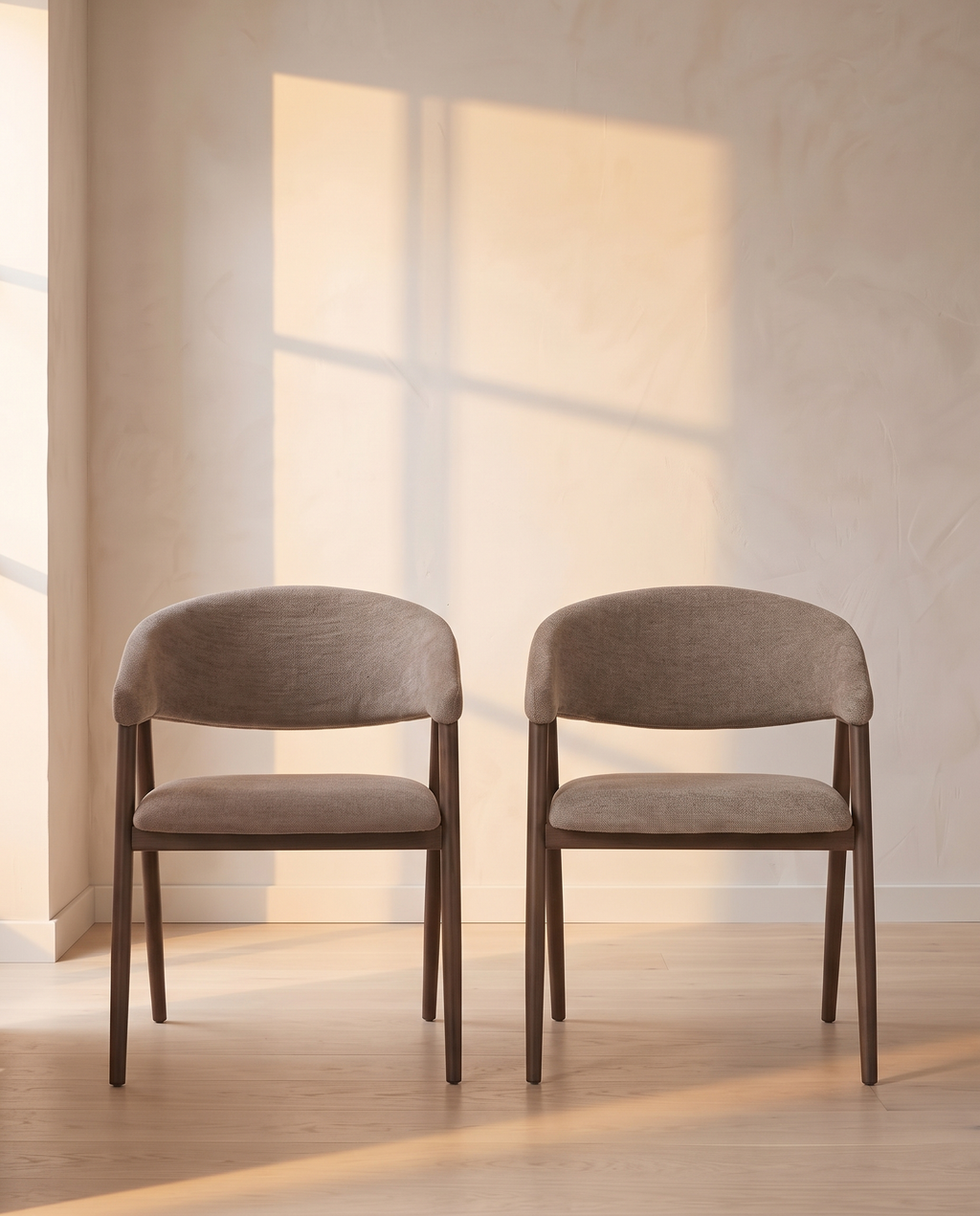Paulda Matstolar 2-pack – Mocca