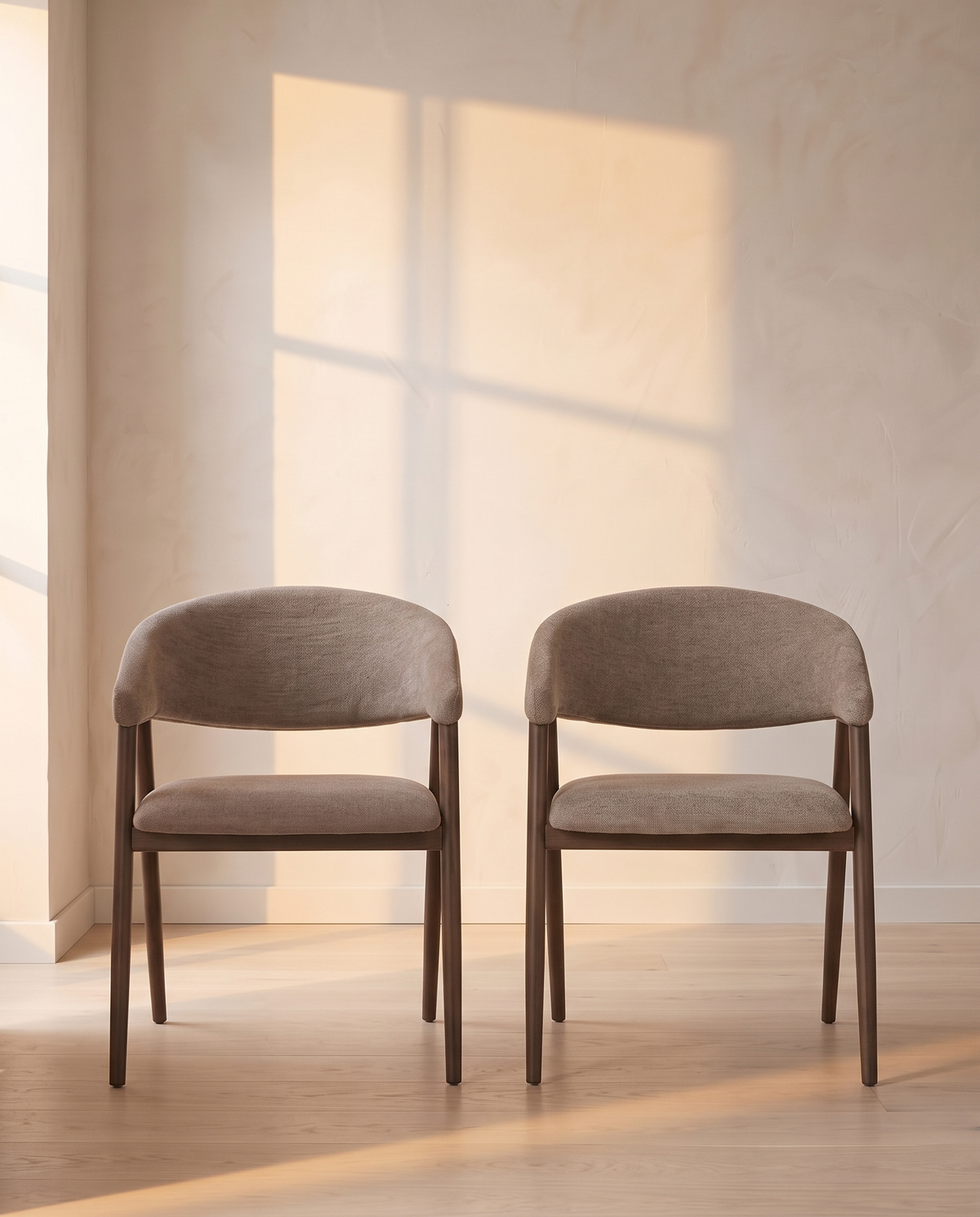 Paulda Matstolar 2-pack – Mocca