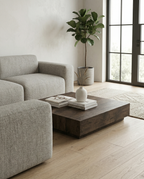 York Soffbord 80 x 80 Mocka