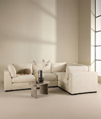 Salerno Hörnsoffor Beige 3m x 2m