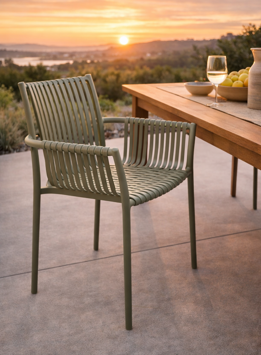 Tulsa Utestol – Soft Grön