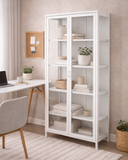 Brisbane Vitrinskåp – Vit