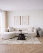 Kingston Lounge Soffa – Natur (Vänstervänd)