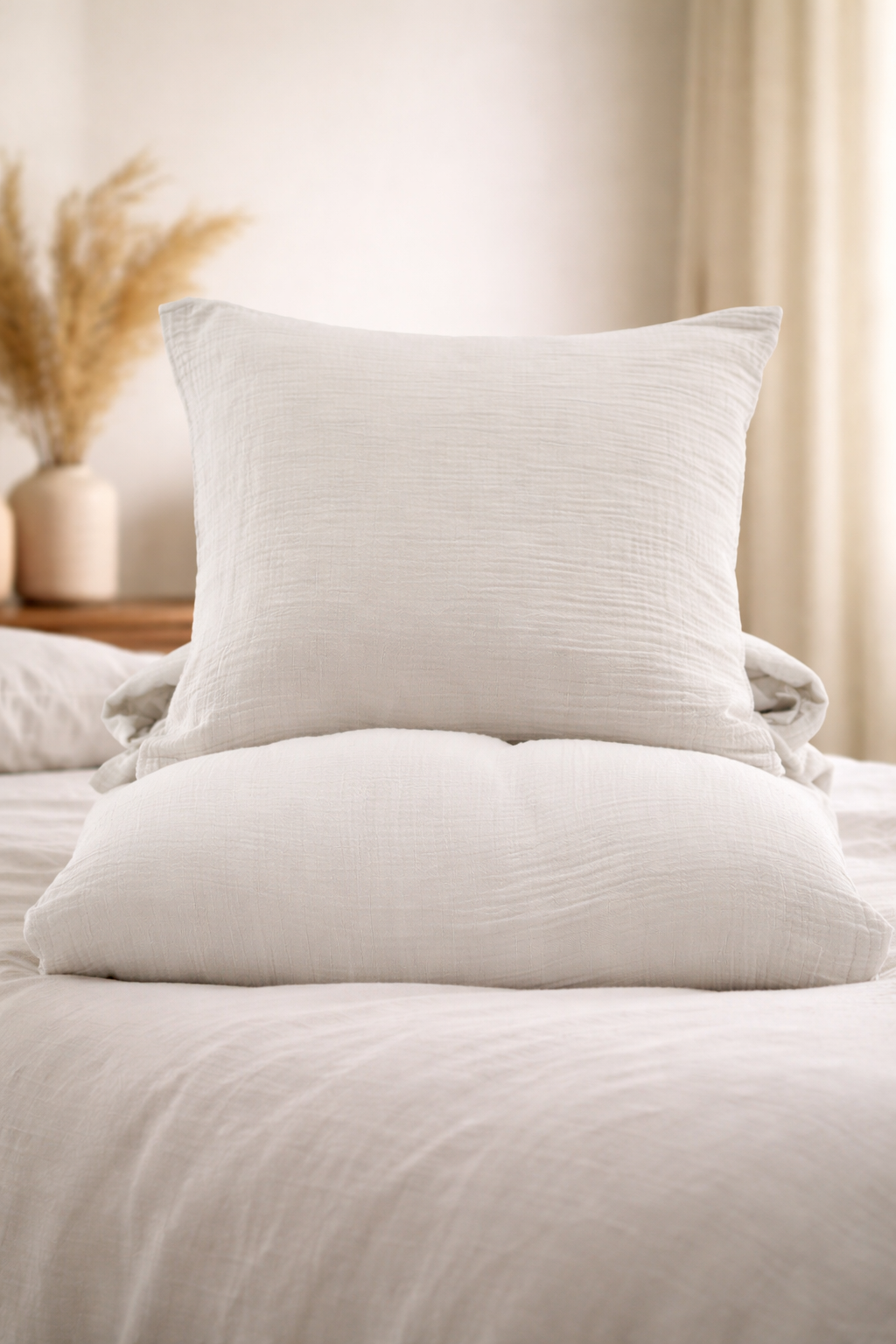 Mila Påslakanset 200 x 150 Ljusgrå