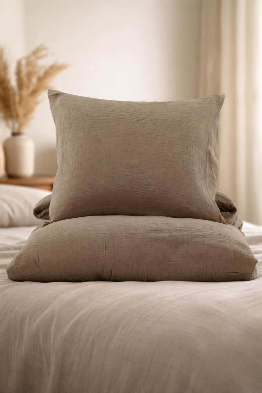 Mila Påslakanset 200 x 150 Brun