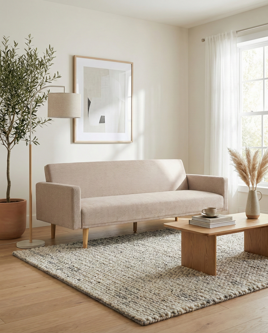 Kells Bäddsoffa – Mörk Sand