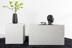 2-pack York Soffbord Vitputsad