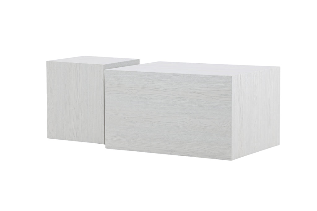 2-pack York Soffbord Vitputsad