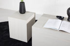 2-pack York Soffbord Vitputsad