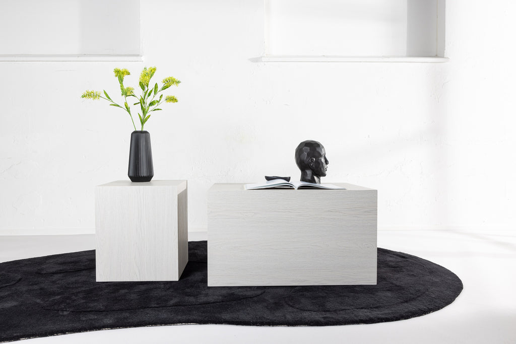 2-pack York Soffbord Vitputsad