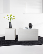 2-pack York Soffbord Vitputsad