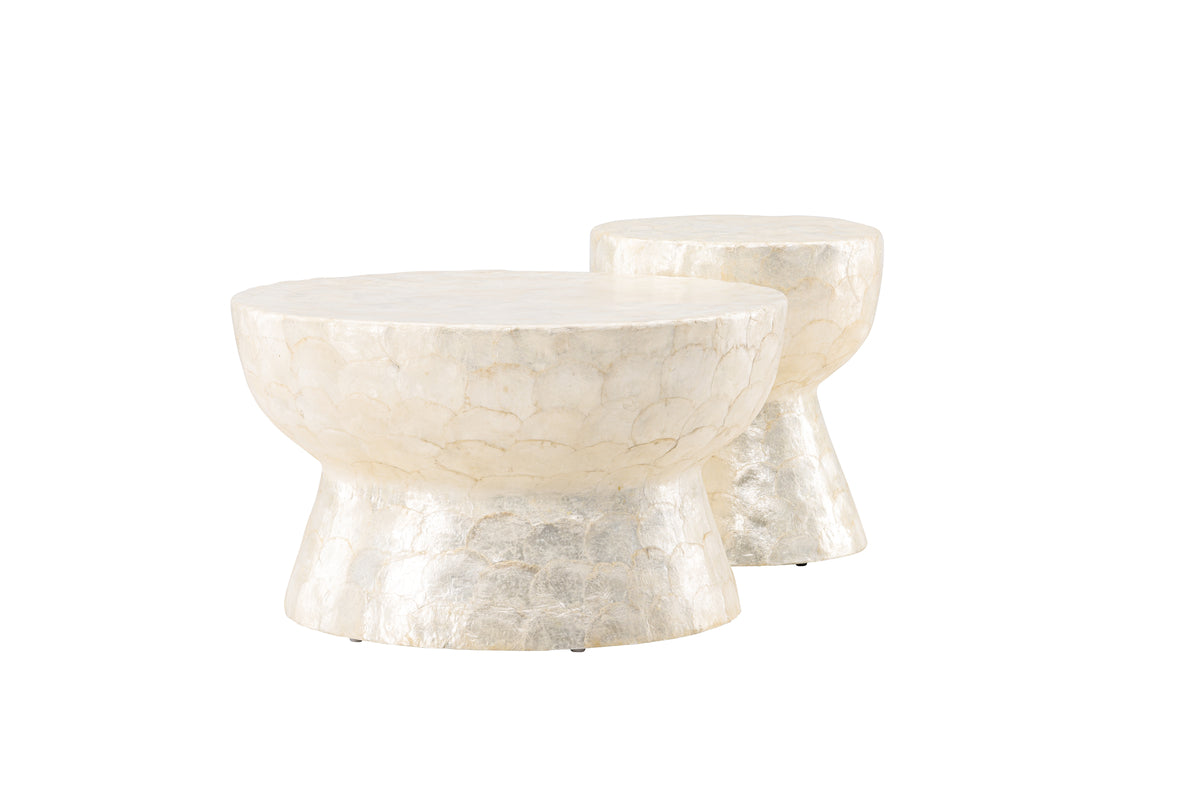 Sandön Soffbord Ø70 ø40 Ljusgrå