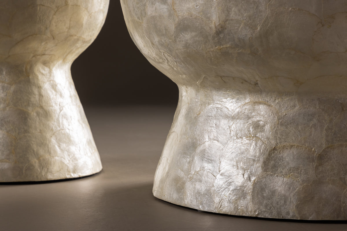 Sandön Soffbord Ø70 ø40 Ljusgrå