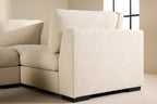 Salerno Hörnsoffor Beige 3m x 2m