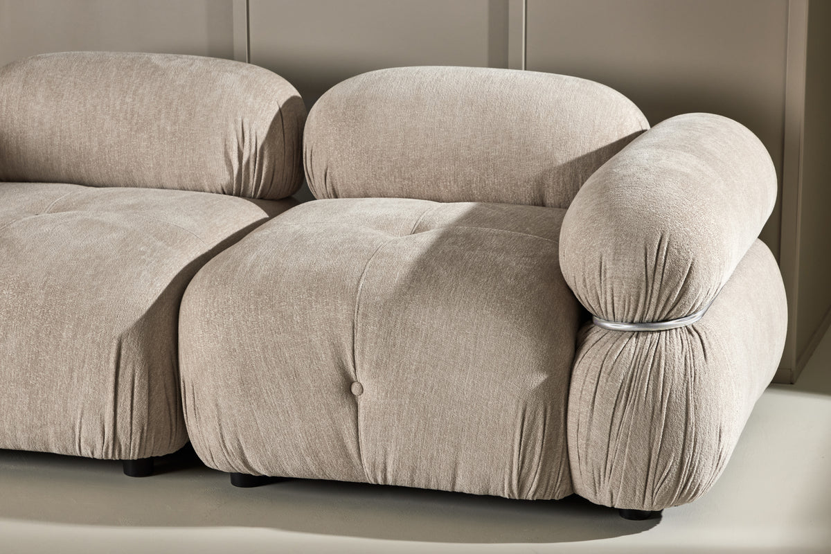 Mika Soffa Beige - 2 Modulsoffa