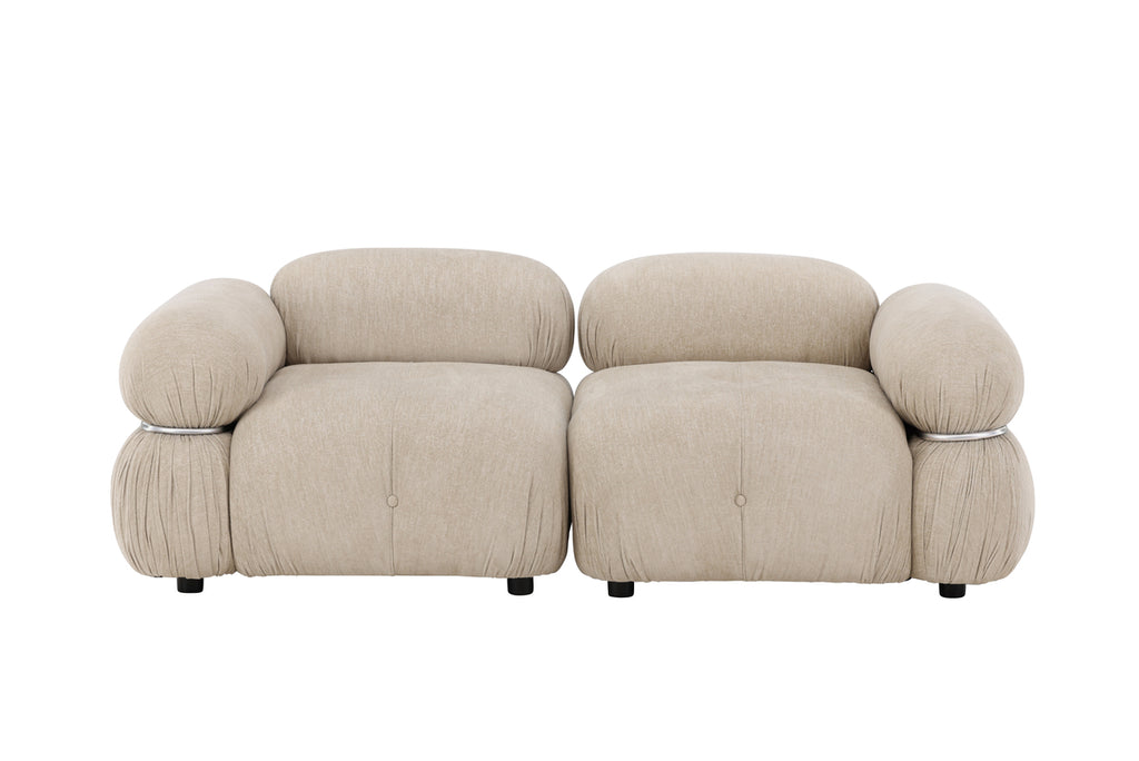 Mika Soffa Beige - 2 Modulsoffa