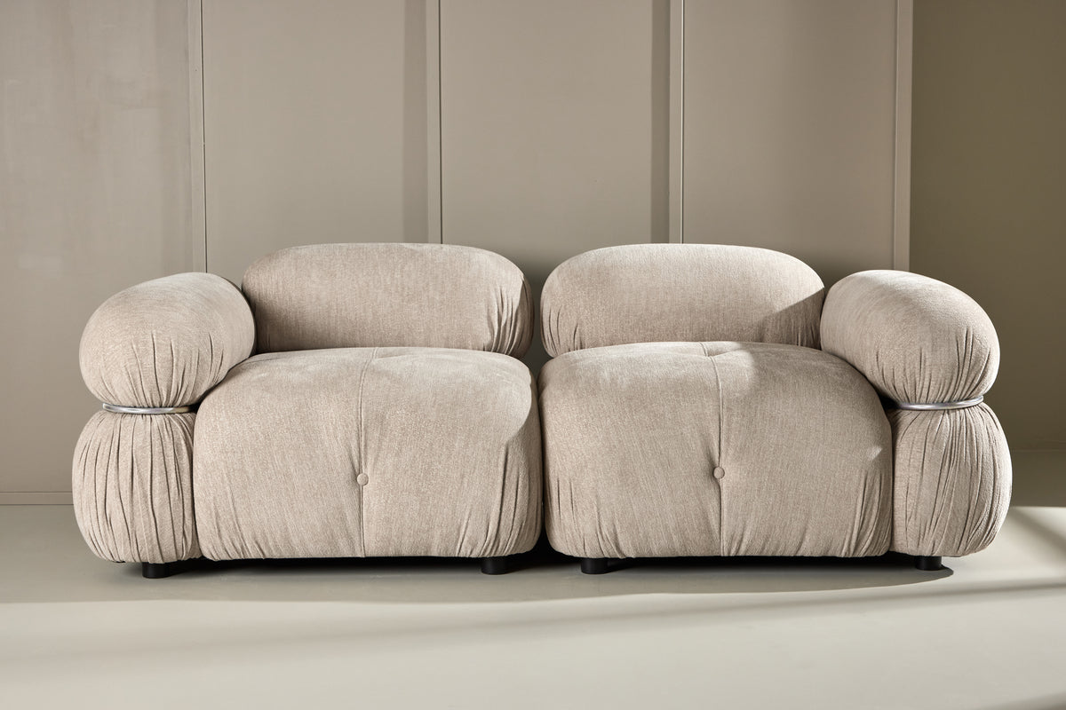 Mika Soffa Beige - 2 Modulsoffa