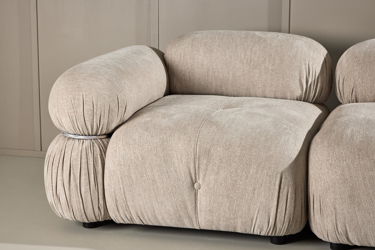 Mika Soffa Beige - 2 Modulsoffa