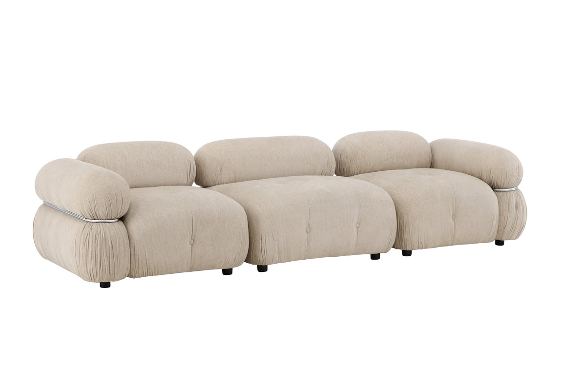 Mika Soffa Beige – Tre Modulsoffa