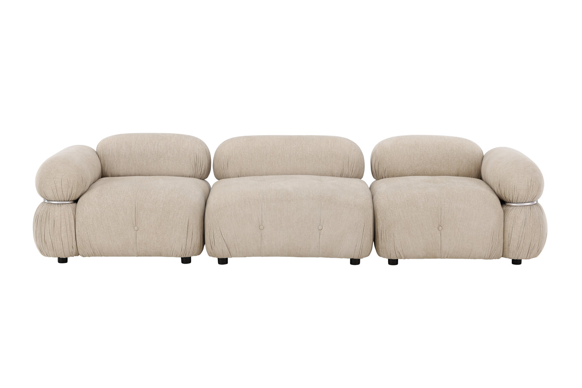 Mika Soffa Beige – Tre Modulsoffa