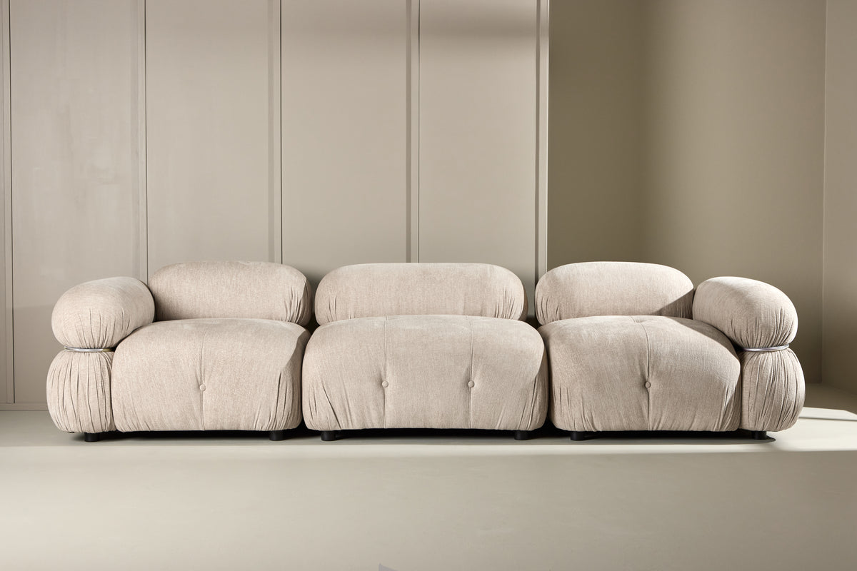 Mika Soffa Beige – Tre Modulsoffa