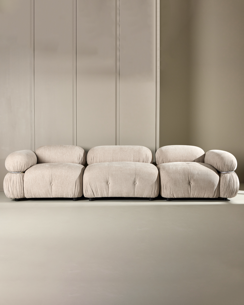 Mika Soffa Beige – Tre Modulsoffa