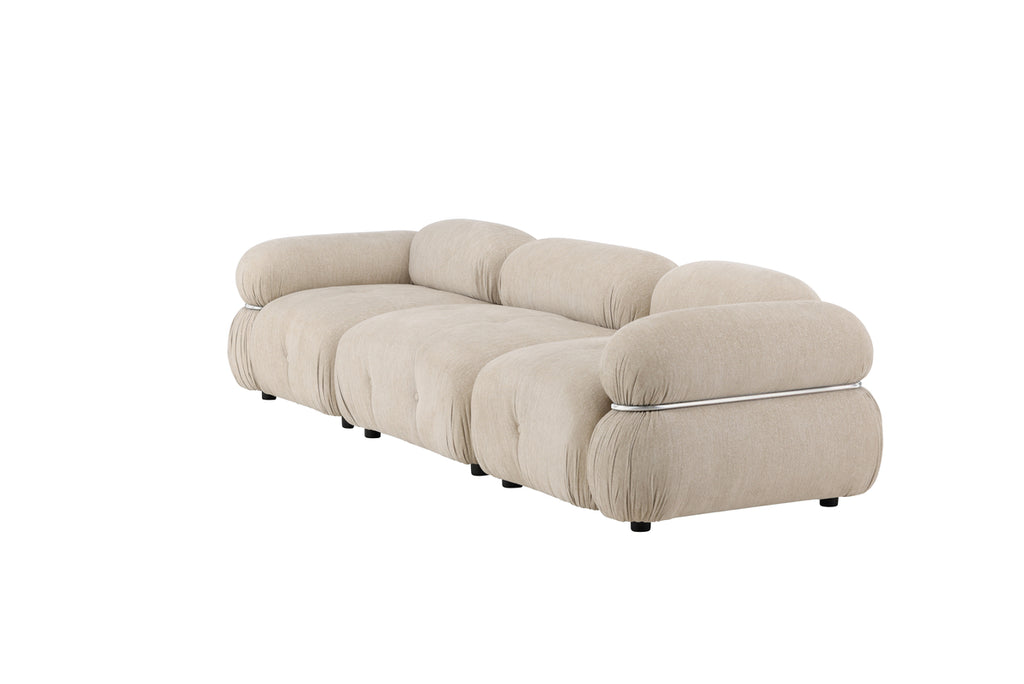 Mika Soffa Beige – Tre Modulsoffa