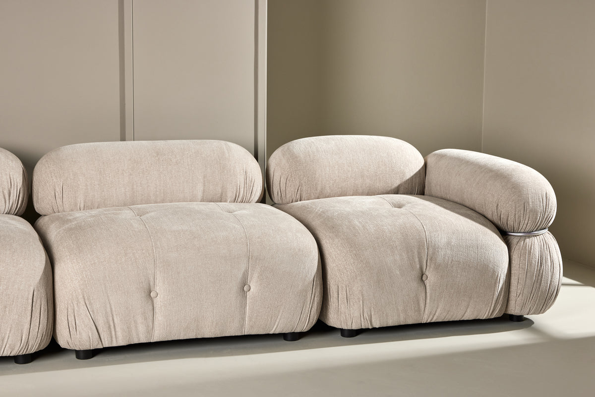 Mika Soffa Beige – Tre Modulsoffa