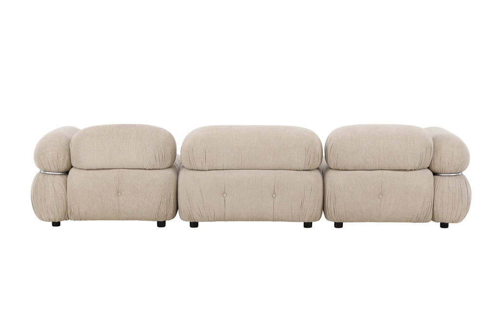 Mika Soffa Beige – Tre Modulsoffa