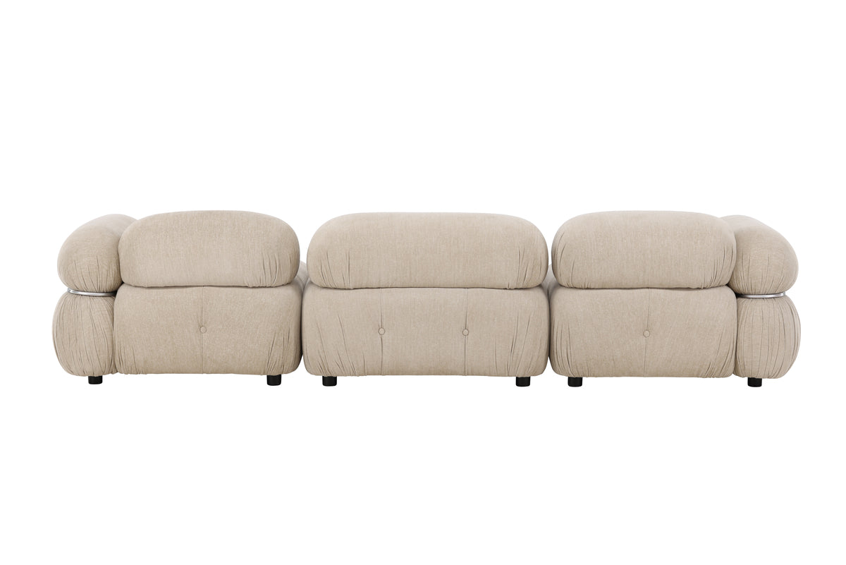 Mika Soffa Beige – Tre Modulsoffa