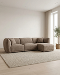 Noor Lounge Soffa i Brun – Högerdivan