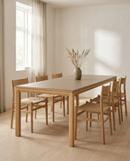 Bowen Matbord i Natur – 100 x 220–270–320 cm