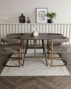 Kaseidon Matbord 120x80 + Matstolar 4-pack