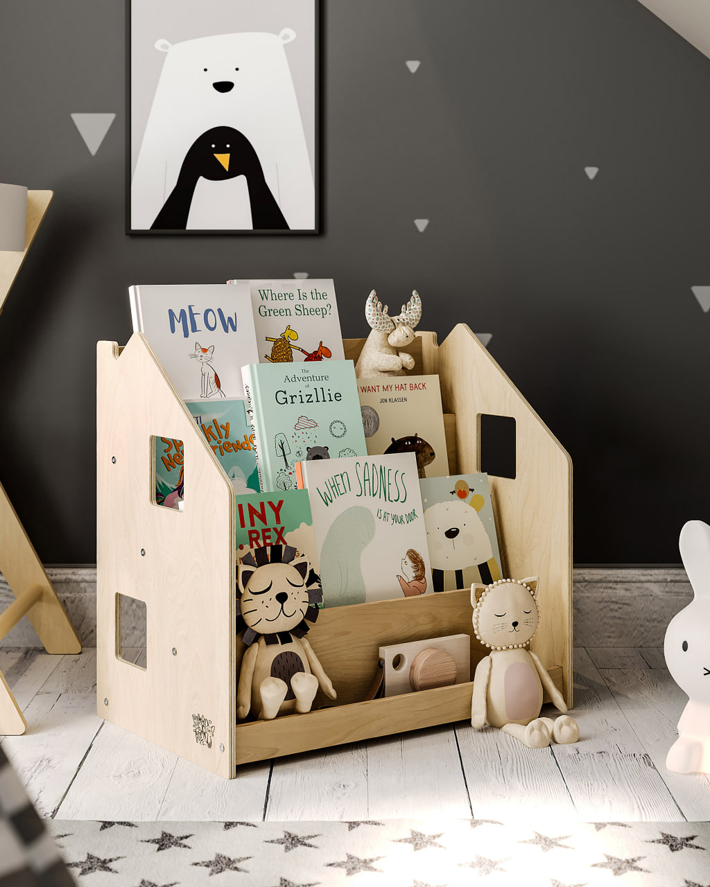 Bücherregal nach Montessori – BusyKids