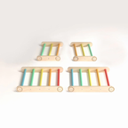 Flexi-Klettergerüst für Kinder - Set S – Regenbogenfarben – BusyKids
