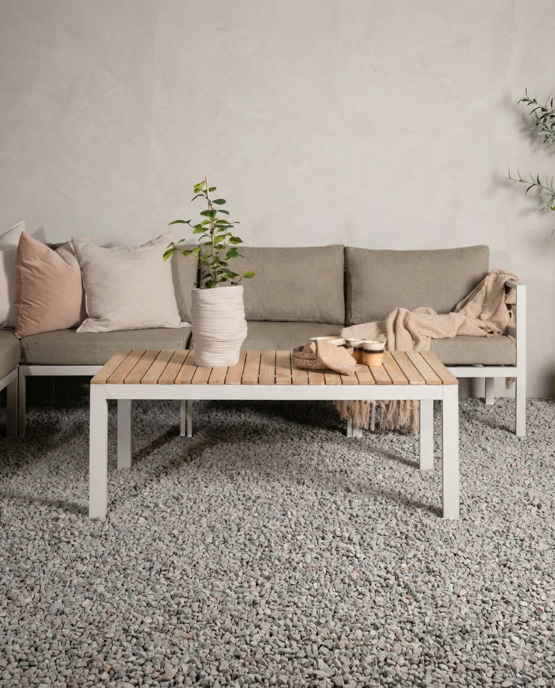 Brasilia Soffbord 120 x 60 Beige