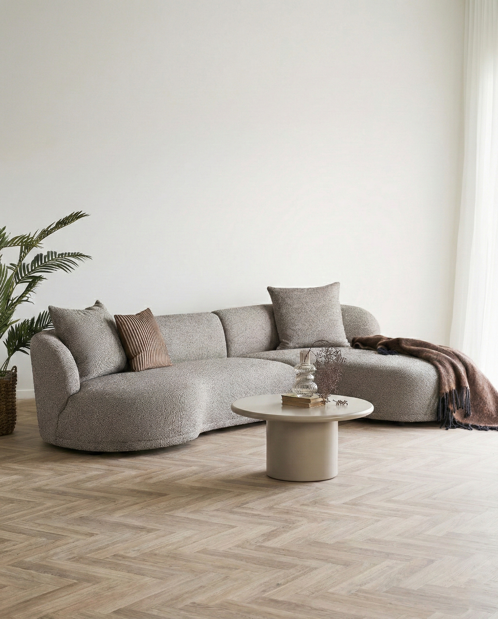 Kingston Soffa – Brun (Höger)