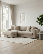 Bellman L-Bäddsoffa Beige
