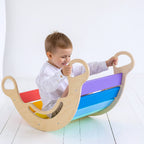 Balancewippe/Rocker Schaukel – Regenbogenfarben – BusyKids