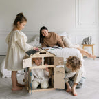 BusyHus MINT – aktivitetshus i björk, begränsad upplaga – BusyKids