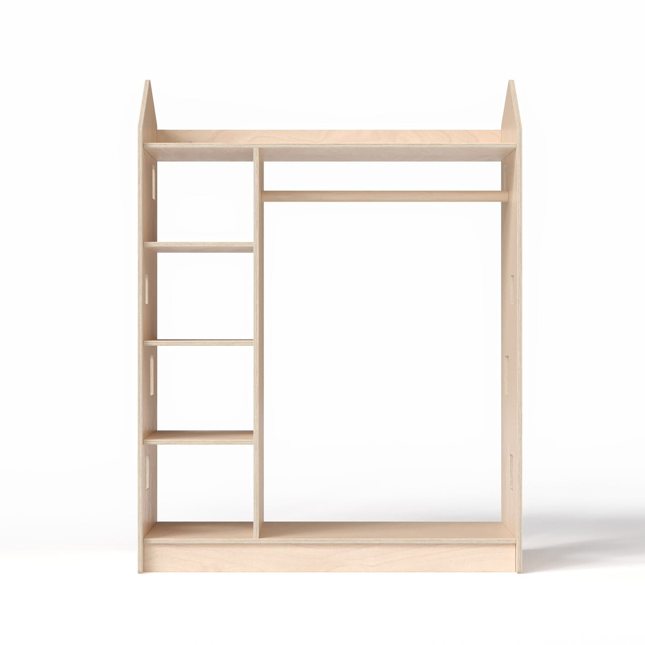 Offener Kinderkleiderschrank in Form eines Hauses BusyKids – BusyKids