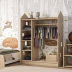 Offener Kinderkleiderschrank in Form eines Hauses BusyKids – BusyKids
