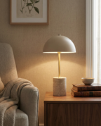 Sheffield Bordslampa – Marmor & Metall