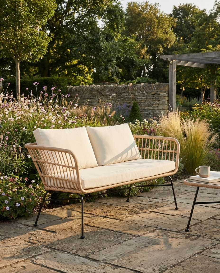 Isola 3-sits soffa Natur